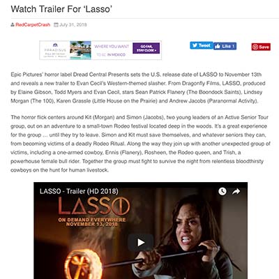 Watch Trailer For ‘Lasso’